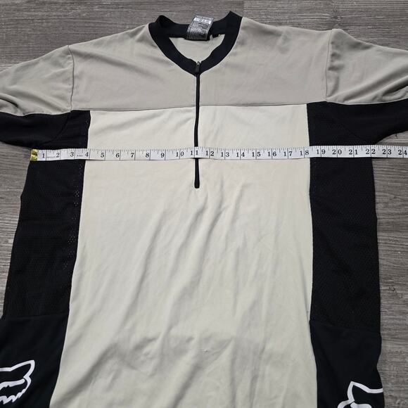 Fox Racing Cycling Mountain Biking Short Sleeved Shirt Jersey w. Pocket - Picture 7 of 9